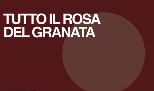 TUTTO IL ROSA DEL GRANATA