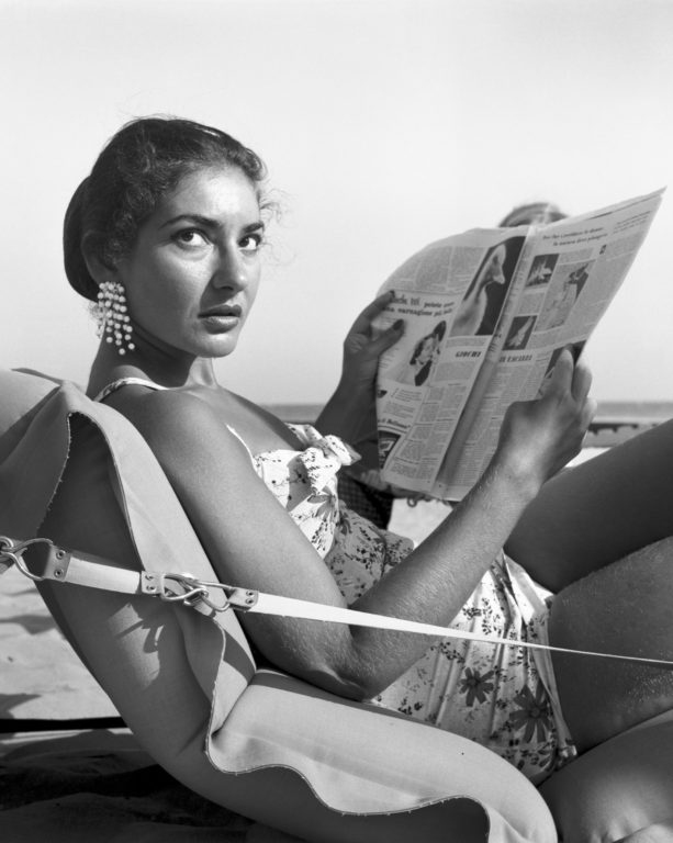 Maria Callas - Lido di Venezia 1950 - PH© Vittorio Pavan Archivio Cameraphoto