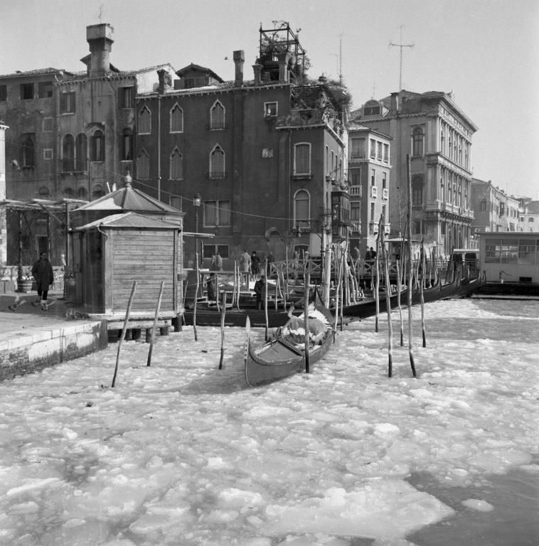 Laguna ghiacciata - Venezia 1963 - PH© Vittorio Pavan Archivio Cameraphoto