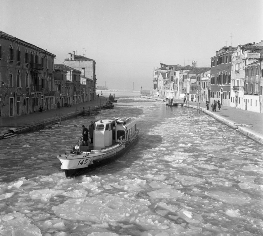 Laguna Ghiacciata - Venezia 1963 - PH© Vittorio Pavan Archivio Cameraphoto