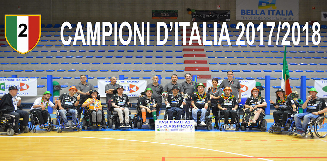 Black Lions, campioni di hockey su sedia a rotelle