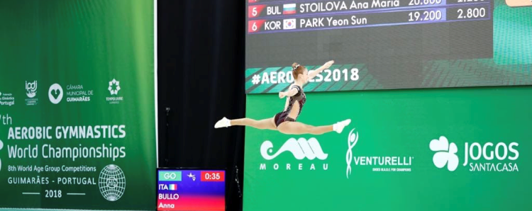 Anna Bullo campionessa aerobica di Scorzè