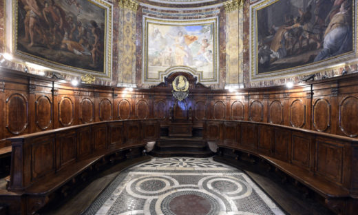 Restaurato il Coro Ligneo della Basilica di San Marco al Campidoglio a Roma