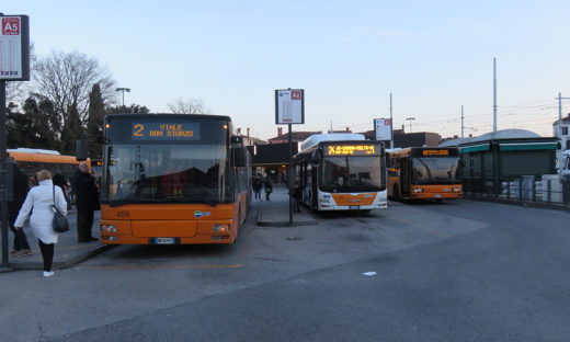 Actv: intensificate le corse di alcuni autobus a Mestre