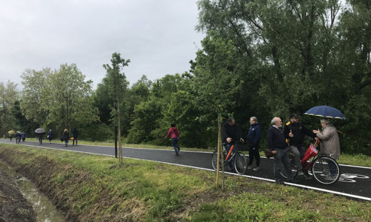 Con la bicicletta da Favaro a Dese in sicurezza