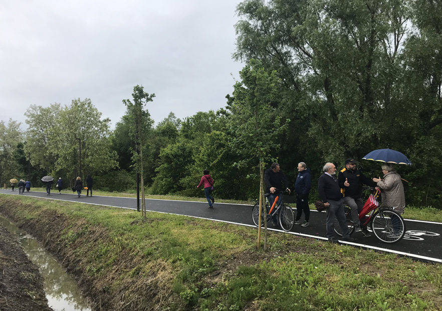 Con la bicicletta da Favaro a Dese in sicurezza