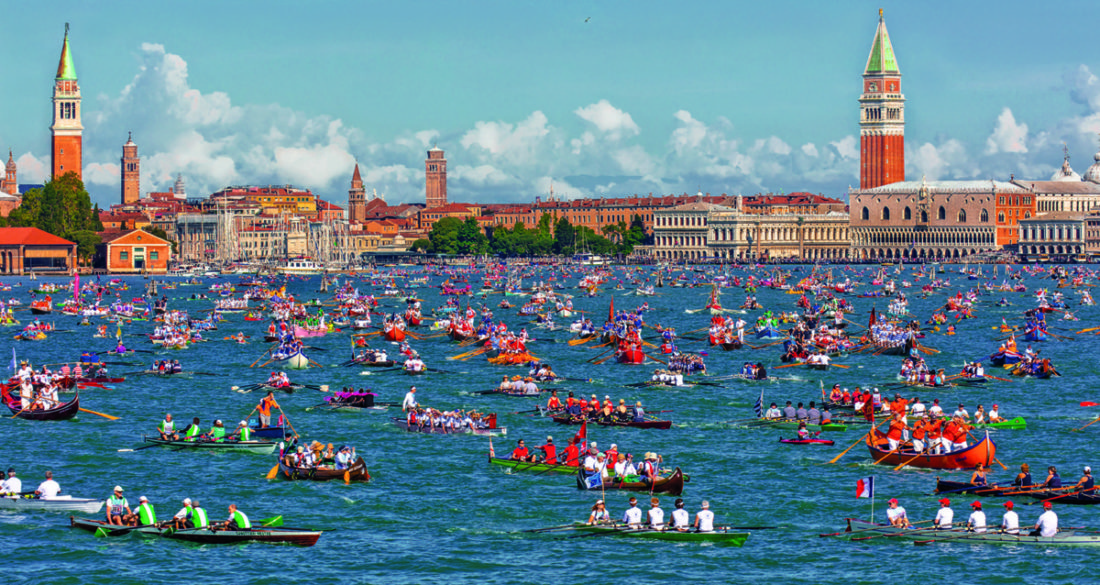 Il remo batte il ritmo della città