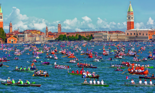 Il remo batte il ritmo della città