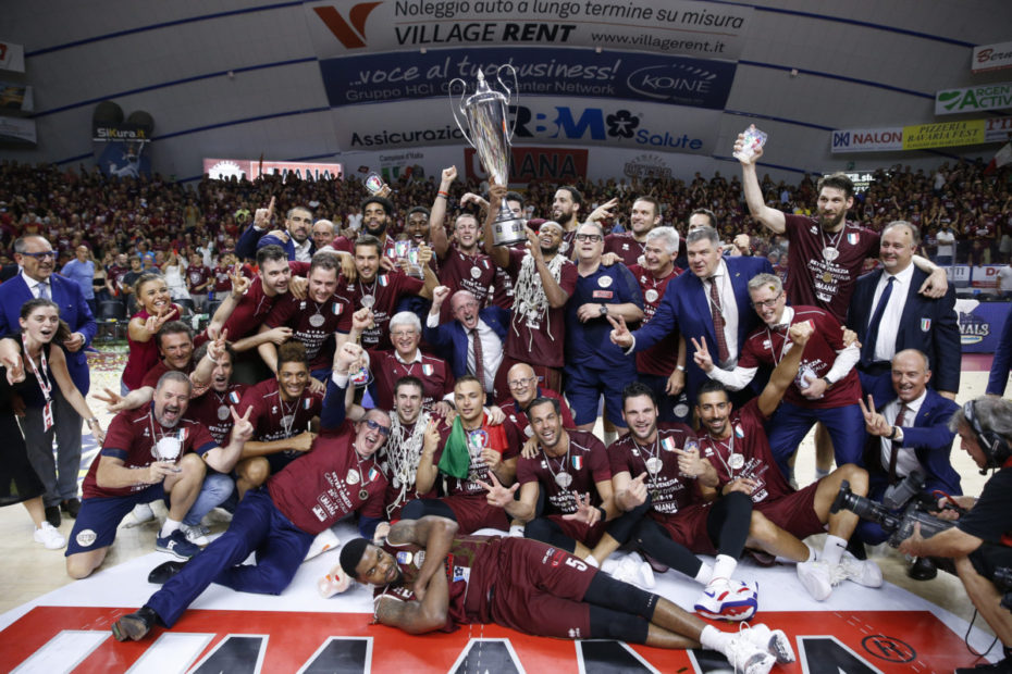 L’Umana Reyer Venezia è campione d’Italia di basket