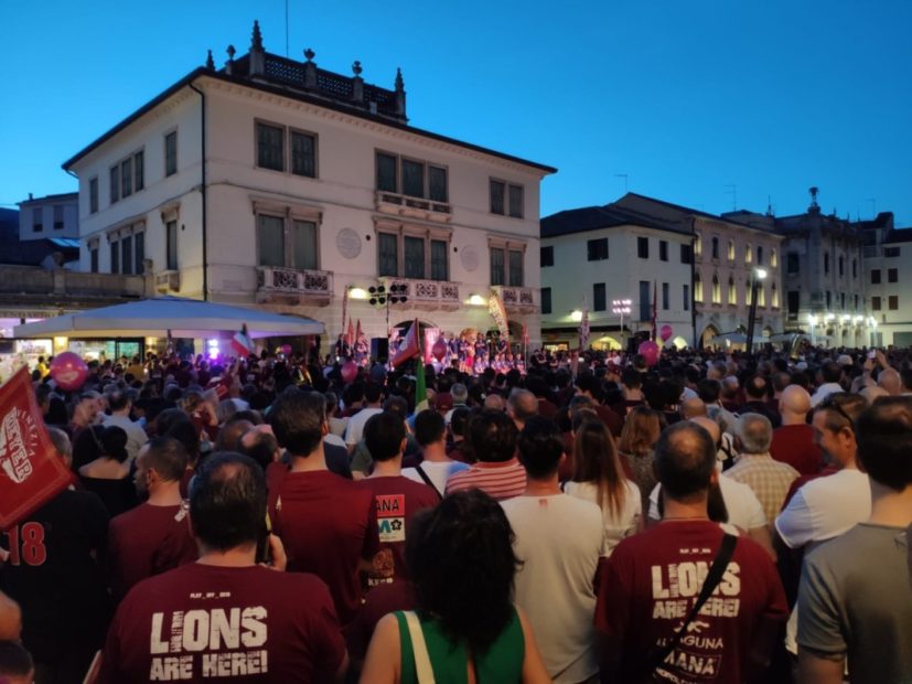 Venezia, le Città in festa per lo scudetto dell’Umana Reyer