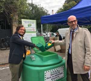 Lido green: ecco le taniche per l’olio esausto