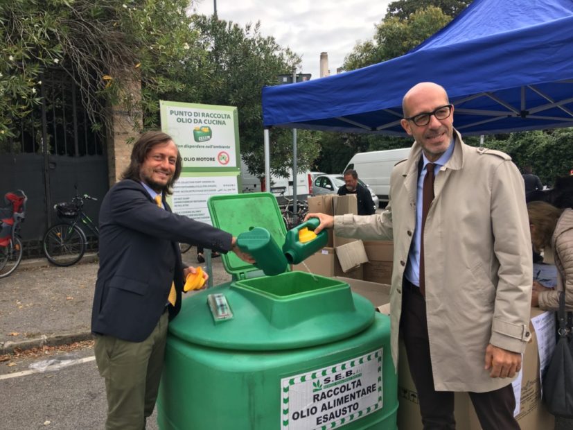 Lido green: ecco le taniche per l’olio esausto