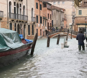 Acqua alta a Venezia: prorogato al 30 gennaio 2020 il termine per richiedere il contributo per danni subiti