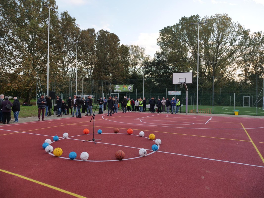 Nuova area per lo sport al Pertini di Mestre