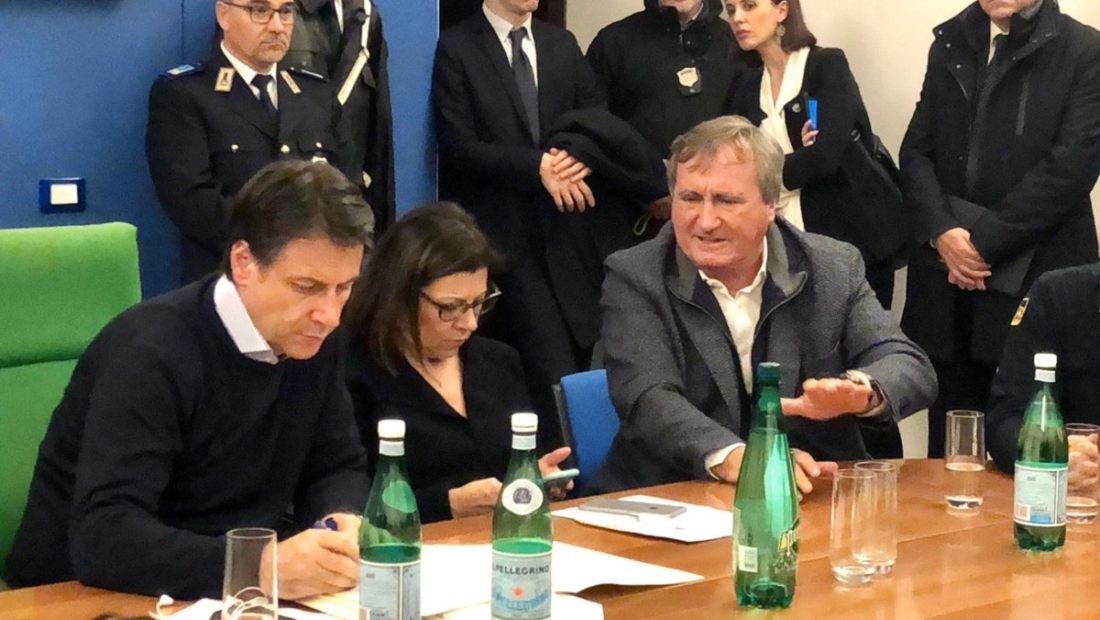 Giuseppe Conte: "Siamo vicini a Venezia"