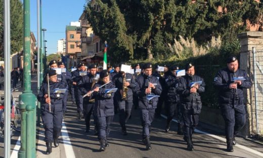 San Sebastiano: i vigili urbani festeggiano il Santo Patrono lungo le vie di Mestre