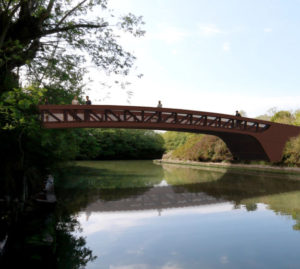 Con il ponte, un nuovo baricentro tra terra e acqua a Forte Marghera