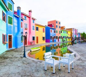 Burano a 9000 km da Venezia. Il mondo "italian style"