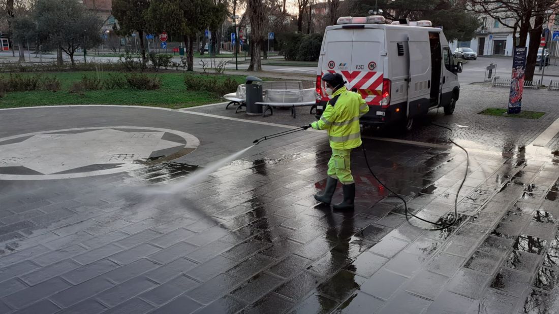 Strade sicure: la sanificazione non crea rischi