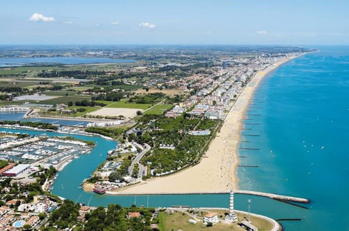 Veduta aerea di Jesolo