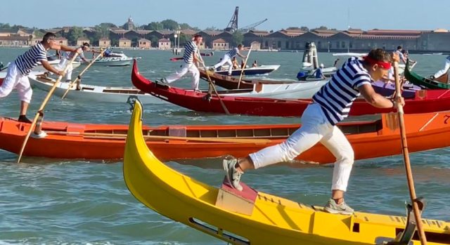 Regata di voga in Laguna