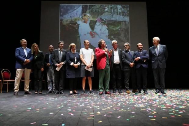 Concorso Premio Mestre Pittura - Philippe Daverio alla premiazione dell'edizione 2019