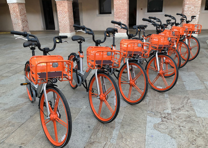 Mobike Venice: 1000 bici per la nuova mobilità green a Venezia