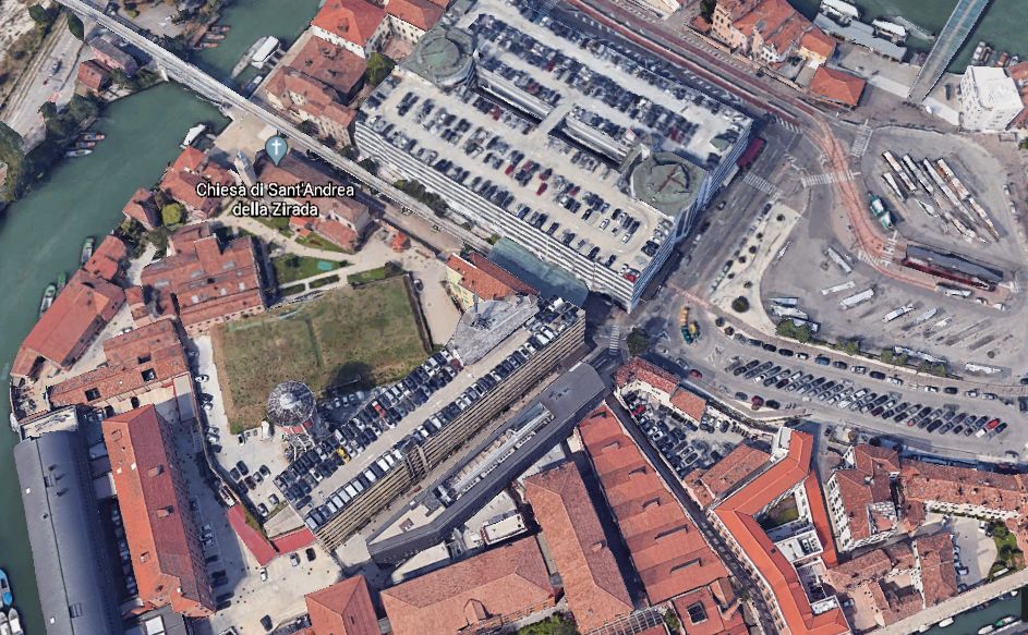 Piazzale Roma, Venezia: aumentano i parcheggi al San Marco