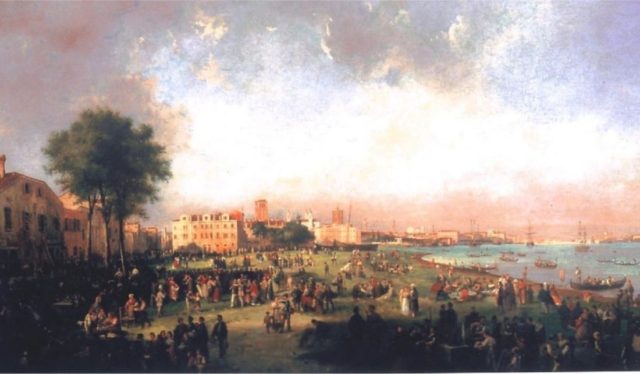 La spiaggia di Santa Marta