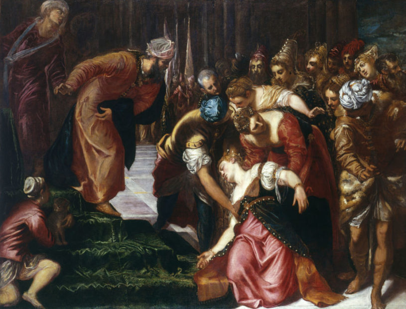 Ester incoronata da Assuero, Tintoretto