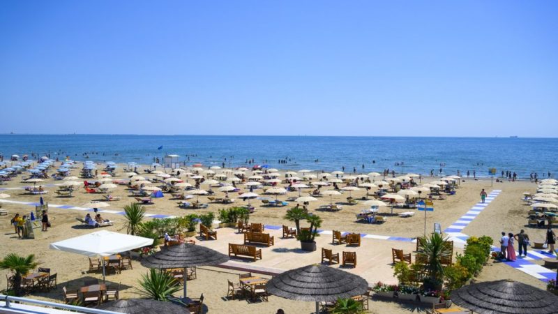 La spiaggia Blue Moon del Lido di Venezia