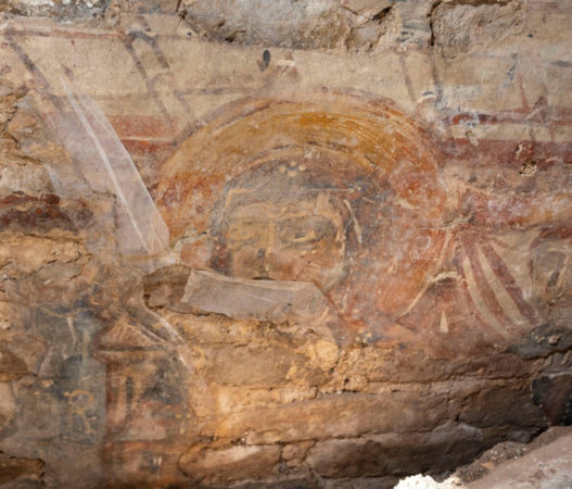 L'affresco della Vergine Maria