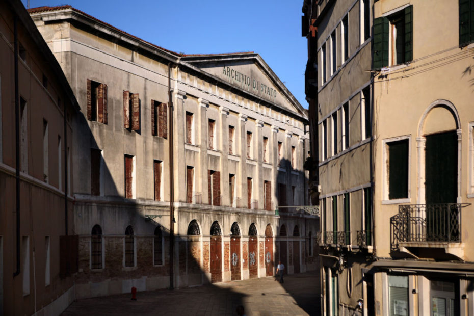 L'archivio di Stato di Venezia