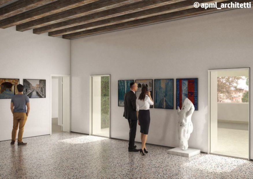 rendering polo museale ebraico
