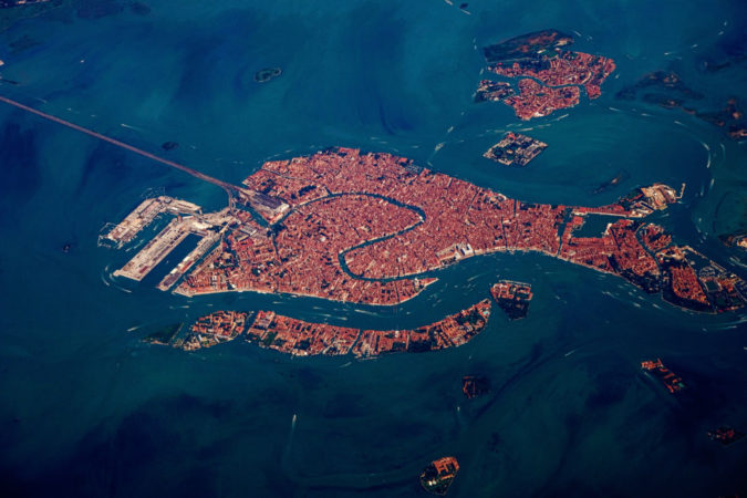 Venezia vista aerea