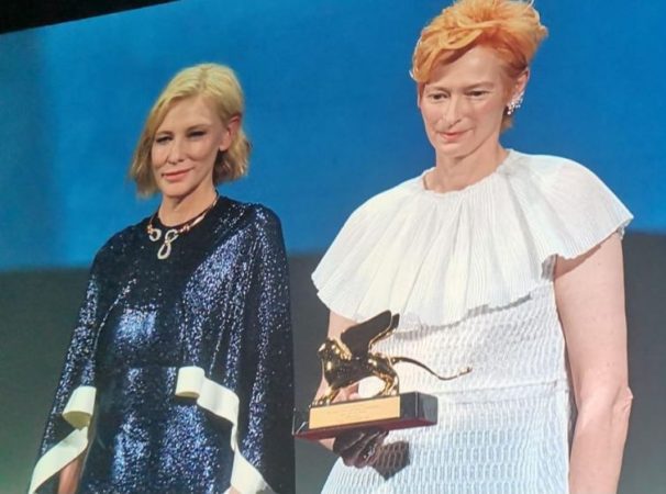 Da sx : Cate Blanchett e Tilda Swinton