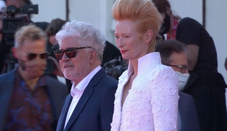 Tilda Swinton e Pedro Almodovar