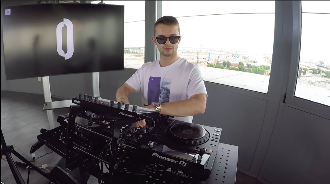 immagini dai dj set nella Venezia Heritage Tower di Marghera