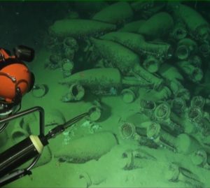 Tesori sommersi: la storia a centinaia di metri sotto il mare