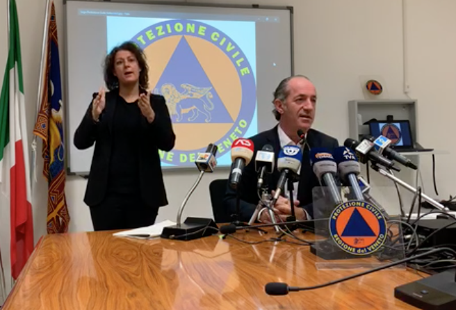 Coronavirus. In Veneto ordinanza di continuità