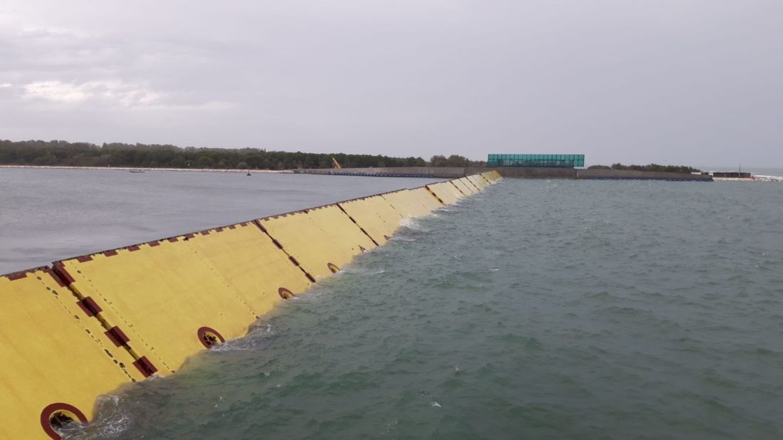 MOSE: buona anche la seconda. Venezia asciutta