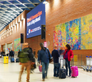 All'aeroporto Marco Polo di Tessera si viaggia a colori