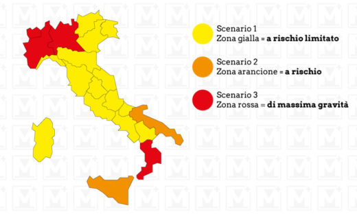 Ufficiale: il Veneto è zona gialla