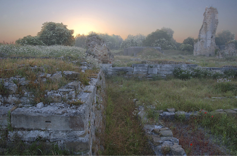 le rovine della cattedrale del XI secolo