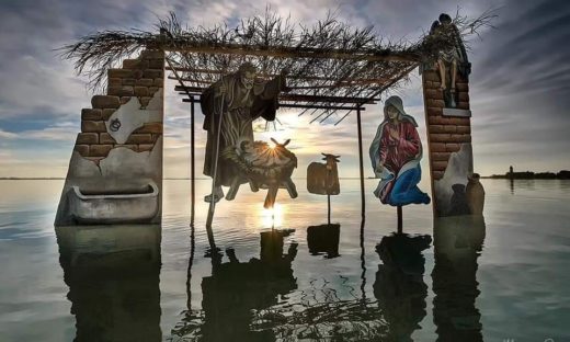 A Venezia la Natività galleggiante che piace alla Santa Sede