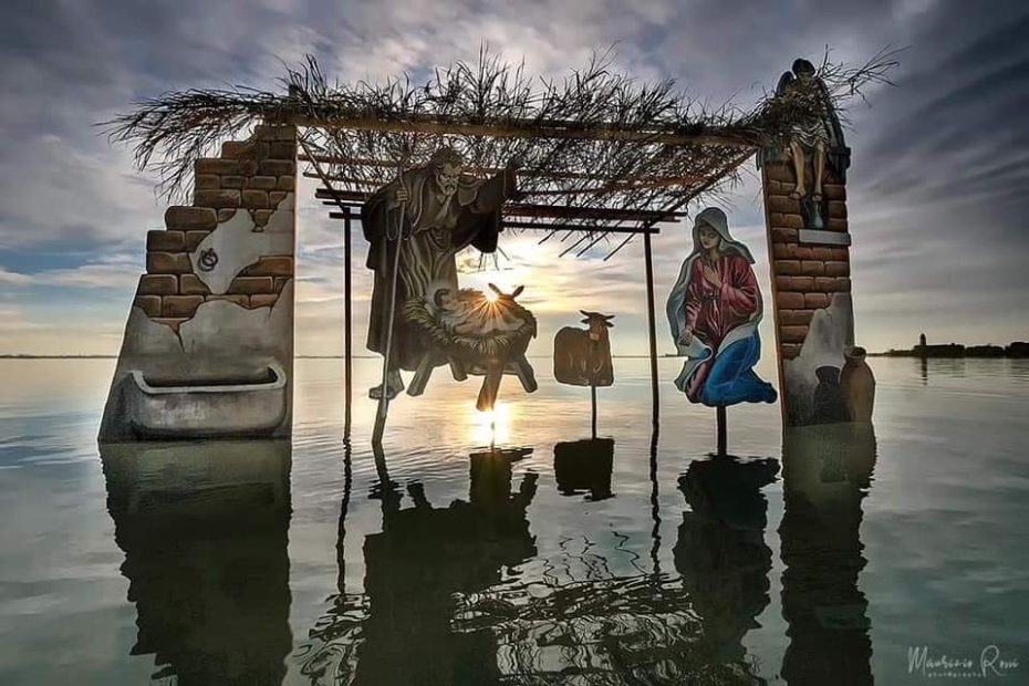 A Venezia la Natività galleggiante che piace alla Santa Sede