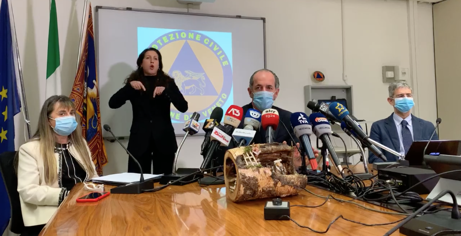 Veneto: ecco il testo della nuova ordinanza, chiusura dei comuni dalle 14:00