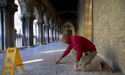 Il terrazzo alla veneziana tra i "tesori viventi" della MAM