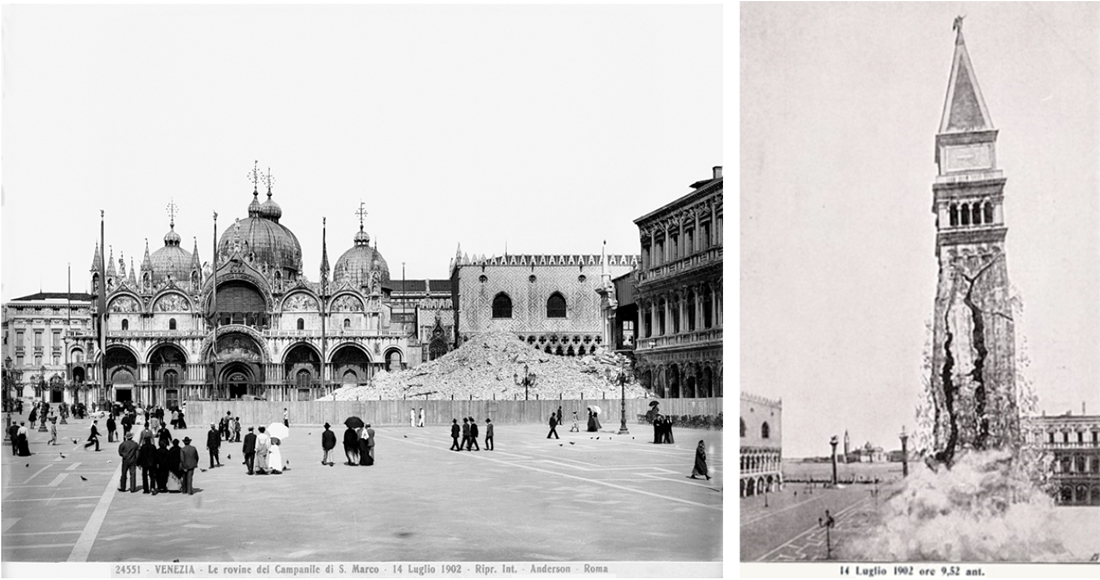 Campanile di San Marco 14 luglio 1902: un crollo predetto