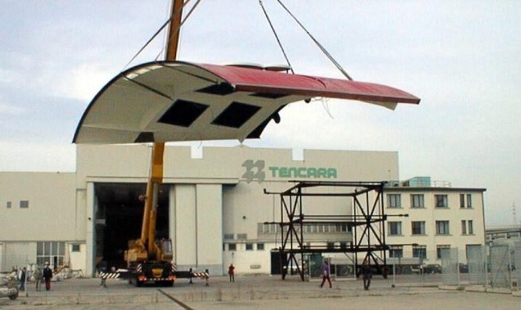 Fasi di costruzione Moro di Venezia-cantieri Tencara